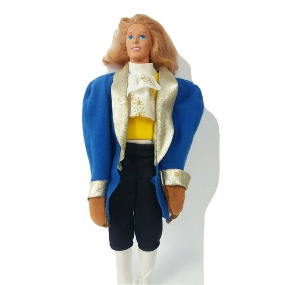 Vintage Disney Prince Adam Beauty and the Beast Ken Doll 1991 - Picture 2 of 7